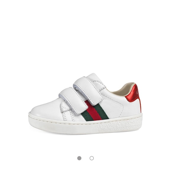 Gucci | Shoes | Gucci Leather Grip Strap Sneakers | Poshmark